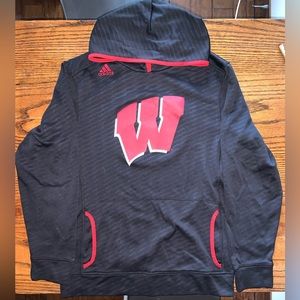 Adidas Wisconsin Badger Hoodie
